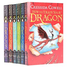 How To Train Your Dragon 6 Books 1 to 6 by ?Cressida Cowell - Ages 9-14 - PB