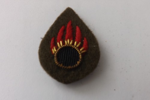 Military wire bullion - bullion, badge