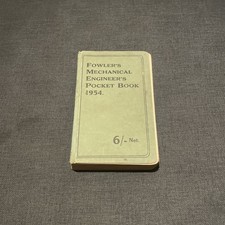 Fowler's Mechanical Engineer's
