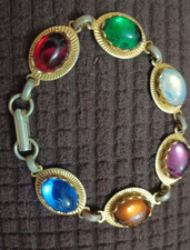 Pretty Coloured Glass Bracelet