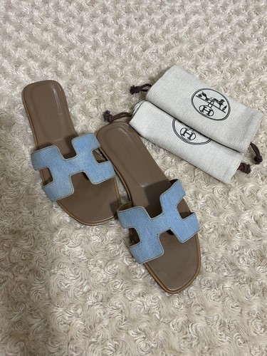 Hermès oran sandals - oran, light