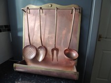 Vintage French SET 4 COPPER
