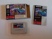 Turtles IV 4 Turtles in Time SNES Boxed Super Nintendo Snes With Manual