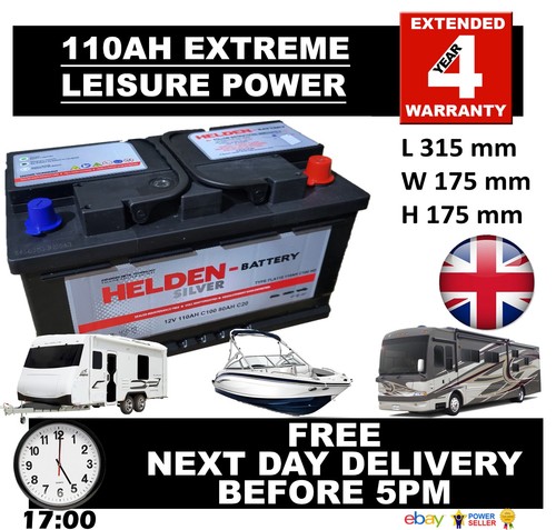 110ah leisure battery 12v - leisure,