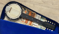 Vintage Banjolele Ukulele-Banjo with Original Carry Case