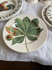 New Emma Bridgewater horse chestnut Trees & Leaves 8.5in Plate Seconds