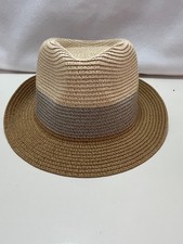 HOUSE OF TWEED Fedora Straw
