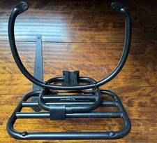 Piaggio Vespa GTS/GTV Black Rear Folding Rack