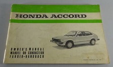 Owner's Manual Honda Accord