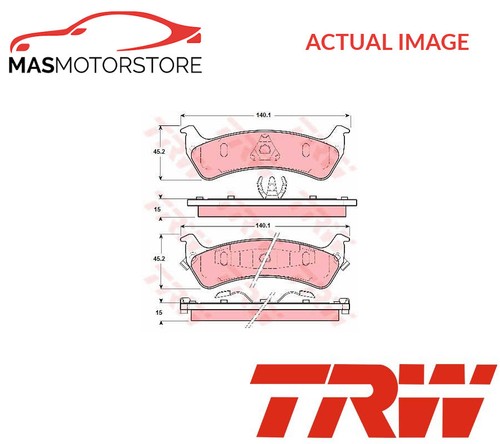 Brake pads set braking pad - brake,