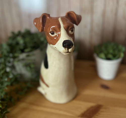 Jack russell dog themed flower - jack,