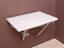 Folding wall mounted shower - wall,