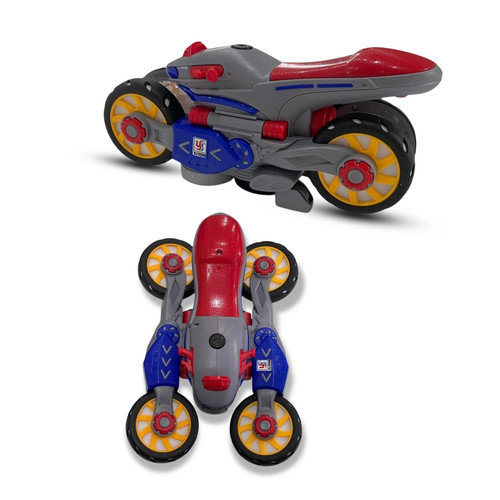 Motor bike stunt transforming - motor,