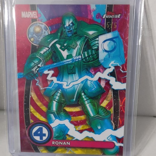 Topps finest marvel ronan - finest,
