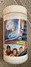 Crystal Clear 1kg Pools and Spa Chlorine Tablets Pack of 49