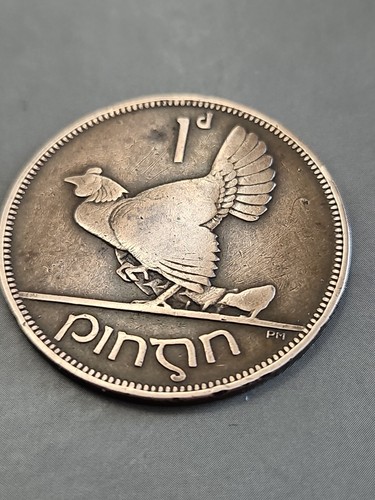 Rare 1928 irish 1d copper - irish,