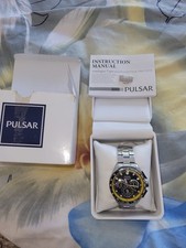 Pulsar chronograph 100m mens