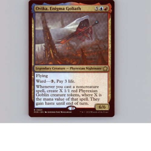 Mtg ovika enigma goliath - mtg,