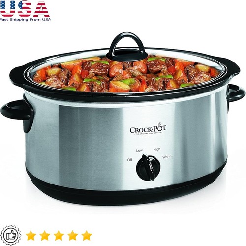7qt slow cooker - cooker, high