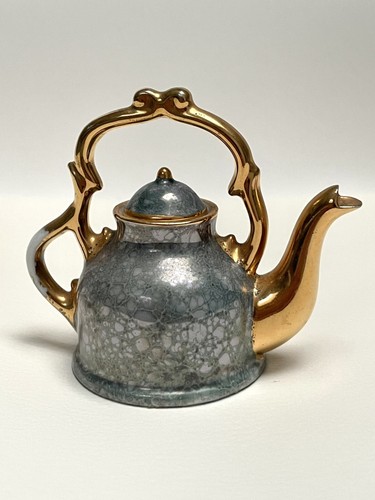 Vintage limoges trinket teapot - vintage,