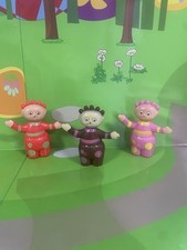 In The Night Garden Tombliboos Waving Figures *Rare Magazine 2007 Toys 2” vgc*
