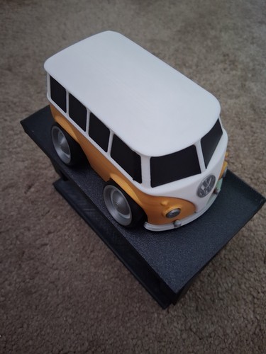 Printed volkswagen camper - 3d,