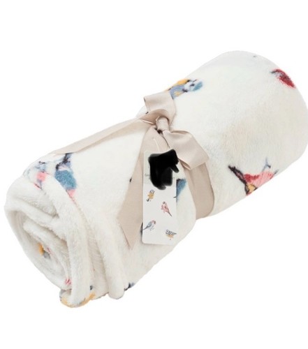 Garden birds soft throw - garden,