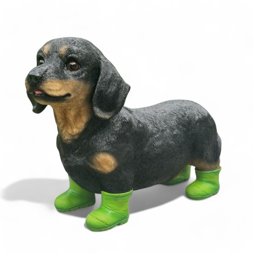 Dachshund welly dog - dachshund, figurine