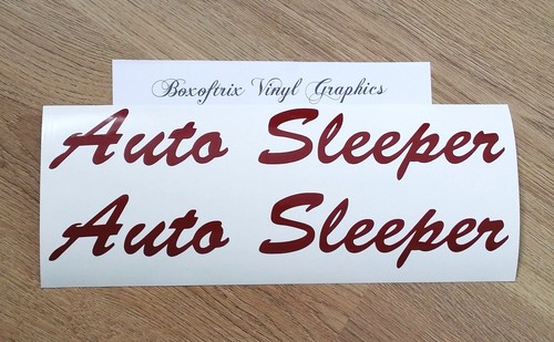 Auto sleeper motorhome decals - auto,