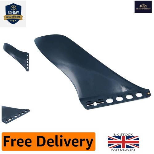 Black inch surfboard - 9-inch, fin