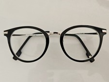 Christian Olson Prescription Glasses Frames with Case Spectacles Designer Black