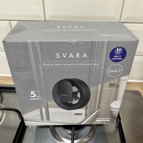 Vent axia svara black - vent,