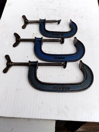 Record clamps and - record,