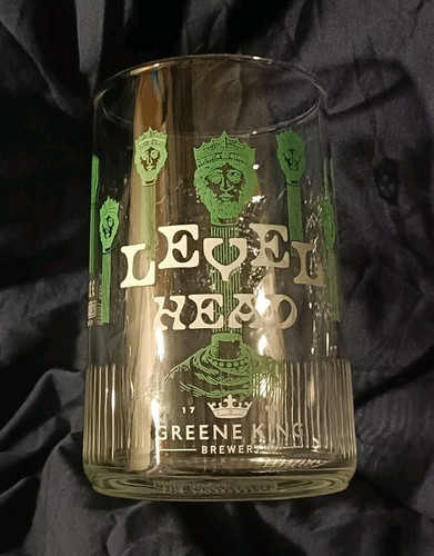 Greene king level head pint - king,