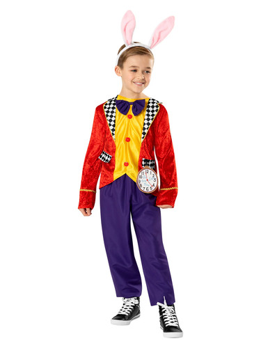 Boys white rabbit costume - boys,