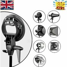 Godox S-Type Bracket Bowens Mount Holder for Speedlite Flash Snoot Softbox