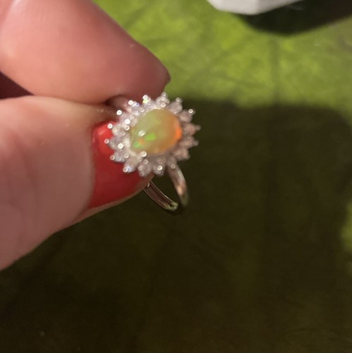 Opal adjustable ring sizeable - opal,