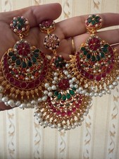 earrings tikka set_earrings_wedding jewlerry_tikka set