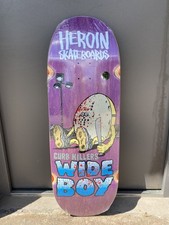 Heroin Skateboard Deck. Curb