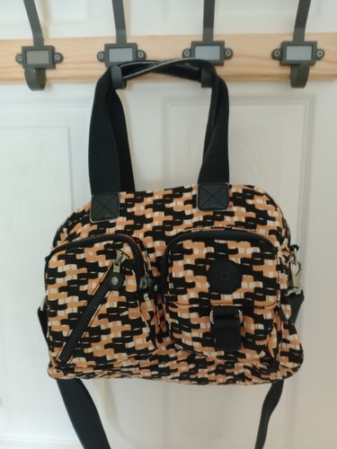 Kipling defea orange black - kipling,