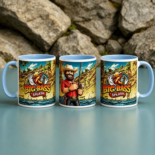 Big bass theme - theme, mugs