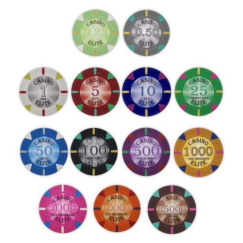 Bulk 500 casino elite clay - 500,