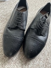 Next Ladies Black Brogue Shoes