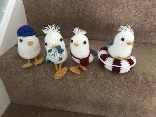 Seagulls soft toys - seagulls, or