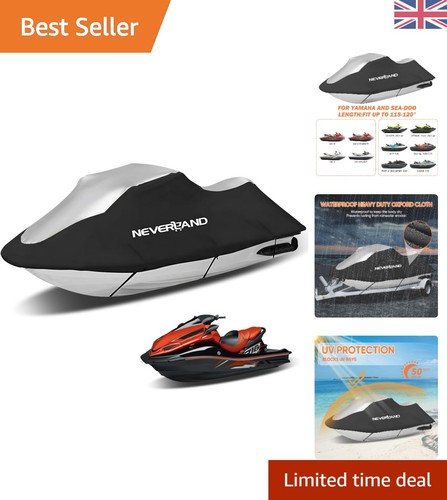 Stylish black silver jet - jet, ski