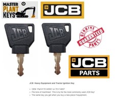 JCB GENUINE MASTER PLANT KEYS