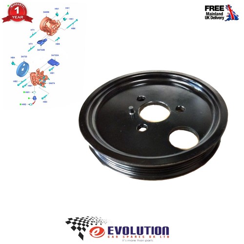 Power steering pump pulley - steering,