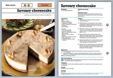 Savoury Cheesecake - Mains -
