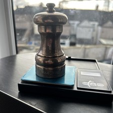 Vintage Sterling Silver Peter Piper Pepper Mill Heavy ! 142.7 Gs