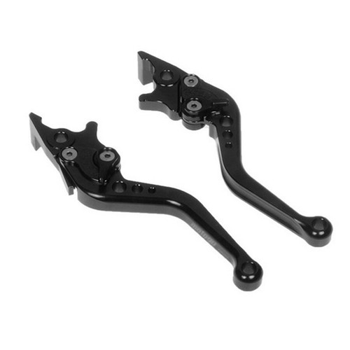 Pair aluminum front - aluminum, rear